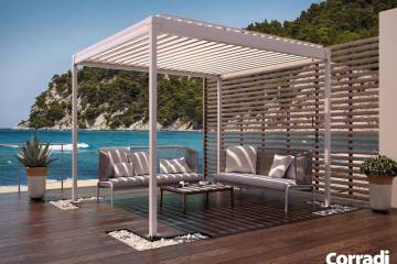 Pergola bioclimatica Eteria Corradi