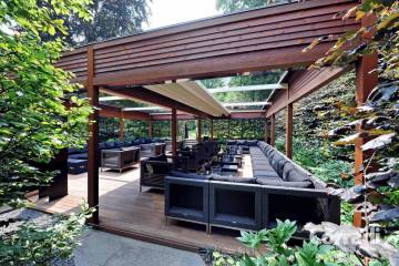 Pergotenda PT100 in legno