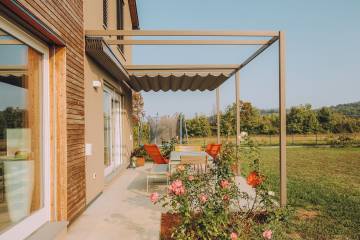 Gazebo Mood Unosider addossato