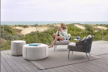 Pouf Lotus Vanilla Touch