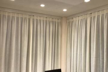 Fascia decorativa e tessuto in lino Dedar